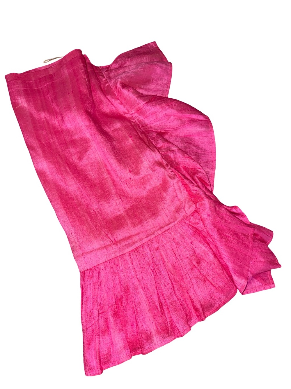 Coniglio Palm Beach MINI RUFFLE POWER PAREO HOT PINK NWT - Picture 2 of 10